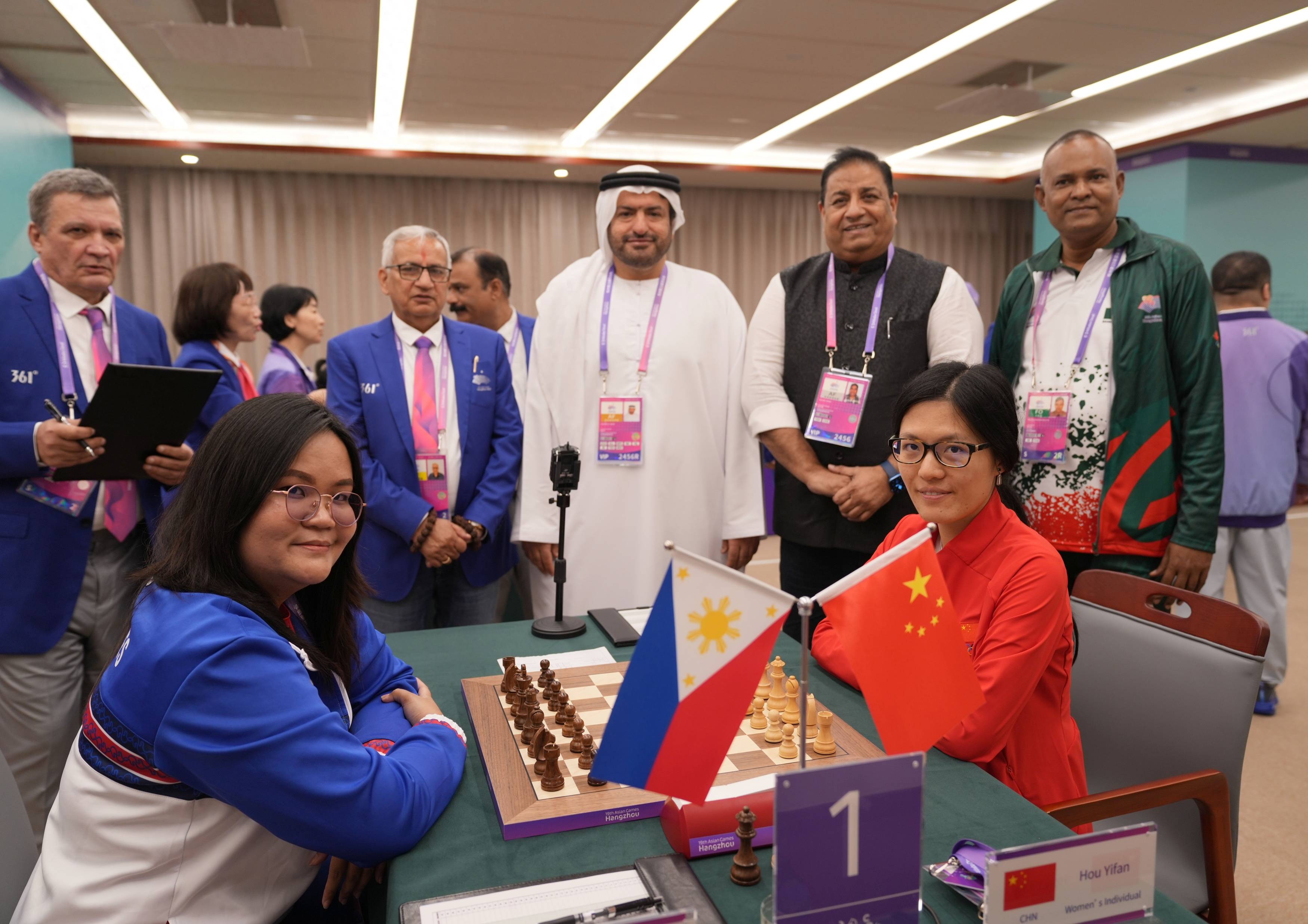 （杭州亚运会）国际象棋——首日赛况-第3张图片-太平洋在线下载